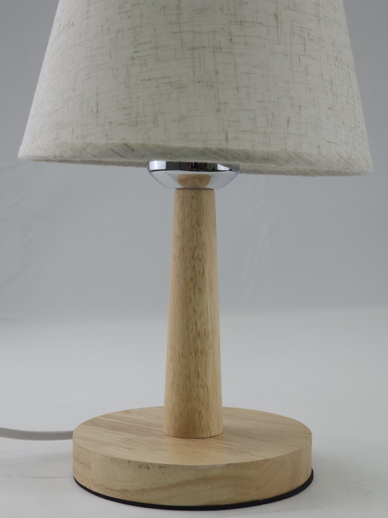 LAMPARA C/ BASE DE PORCELANA 14.5*14.5*27CM