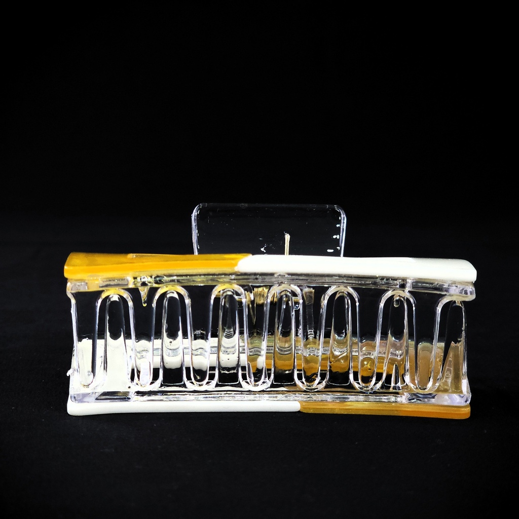 PELLIZCO PLASTICO P/ CABELLO 8.5 CM