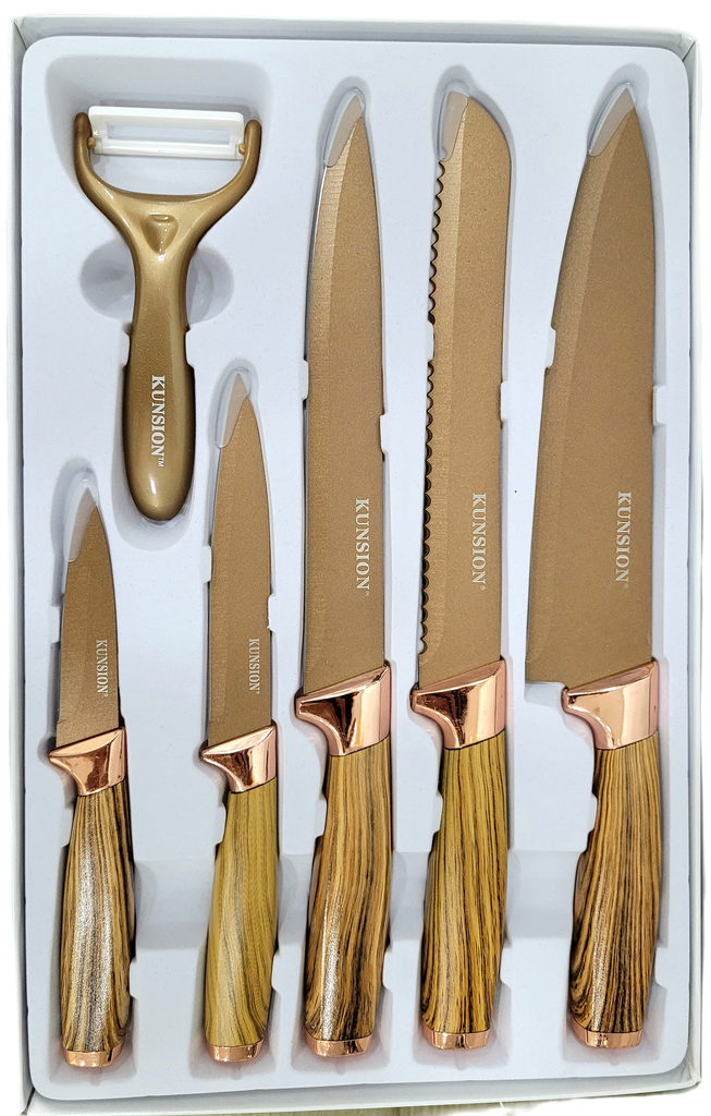 Set de cuchillos 6 PCS