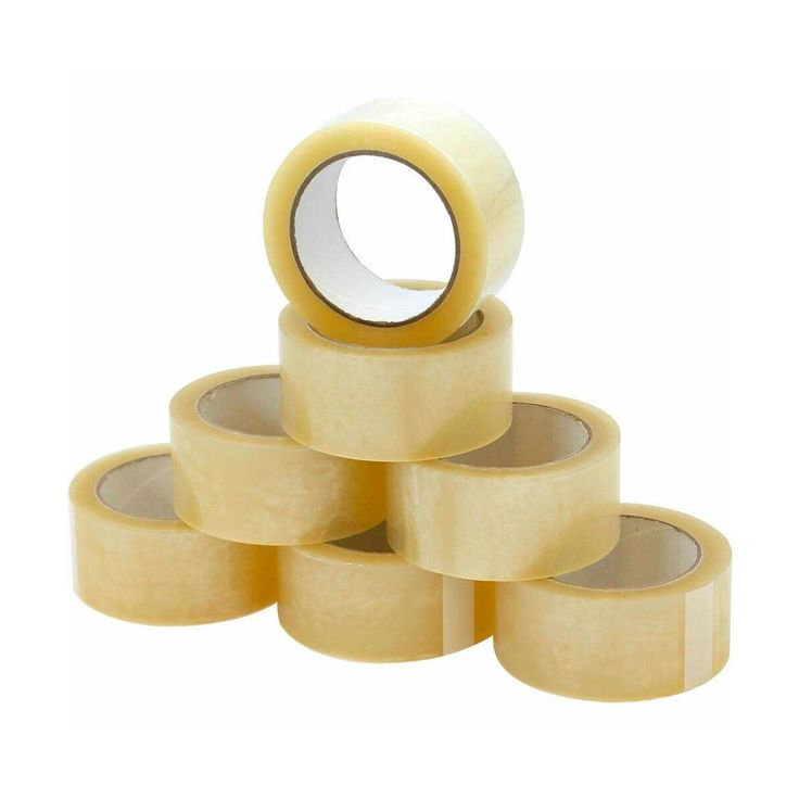 Cinta adhesiva transparente