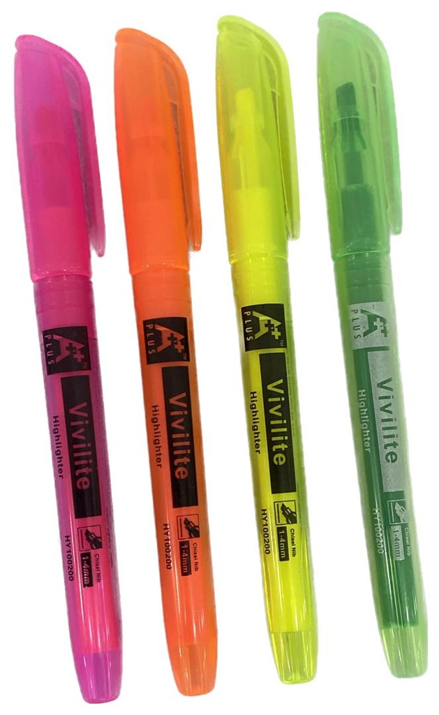 Set de 4 resaltadores ``Vivilite´´