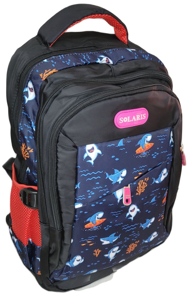 Mochila con estampado (Tiburones)