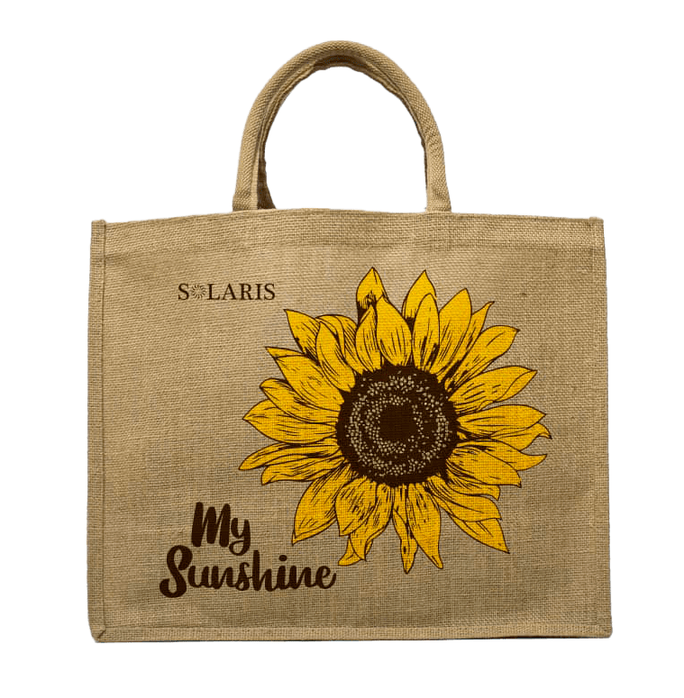 Bolso Yute Tradicional Girasol | Zona K´liente