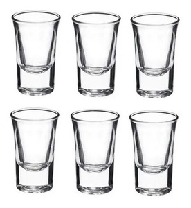 Set 6 vasos pequeños para shot