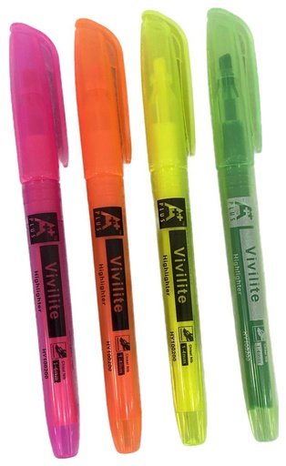 Set de 4 resaltadores ``Vivilite´´