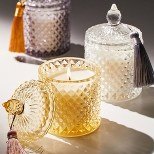 Vela Perfumada en Dulcera de Vidrio