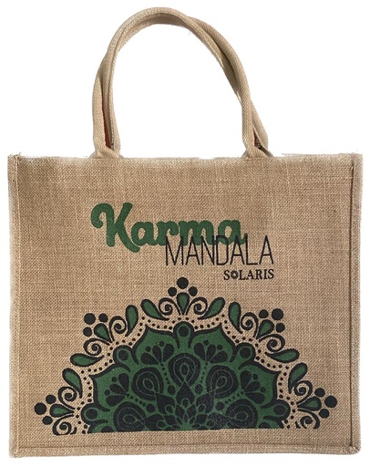 [zk6b140007] yute tradicional con zipper mandala